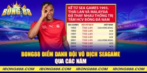 Bong88 điểm danh đội vô địch Seagame qua các năm